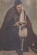Jean Baptiste Camille  Corot Moine italien assis (mk11) china oil painting artist
